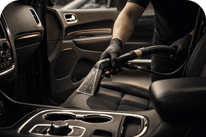 Limpieza interior con tapicería